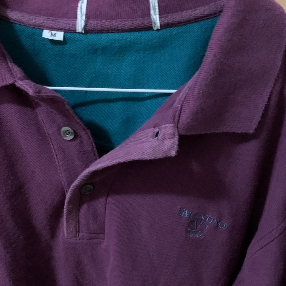 Valentino Rich Purple Polo Shirt